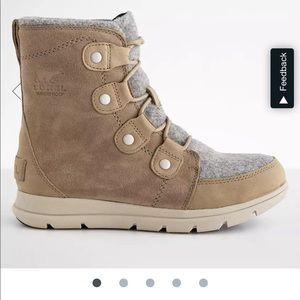 Sorel Explorer Joan Leather Boots